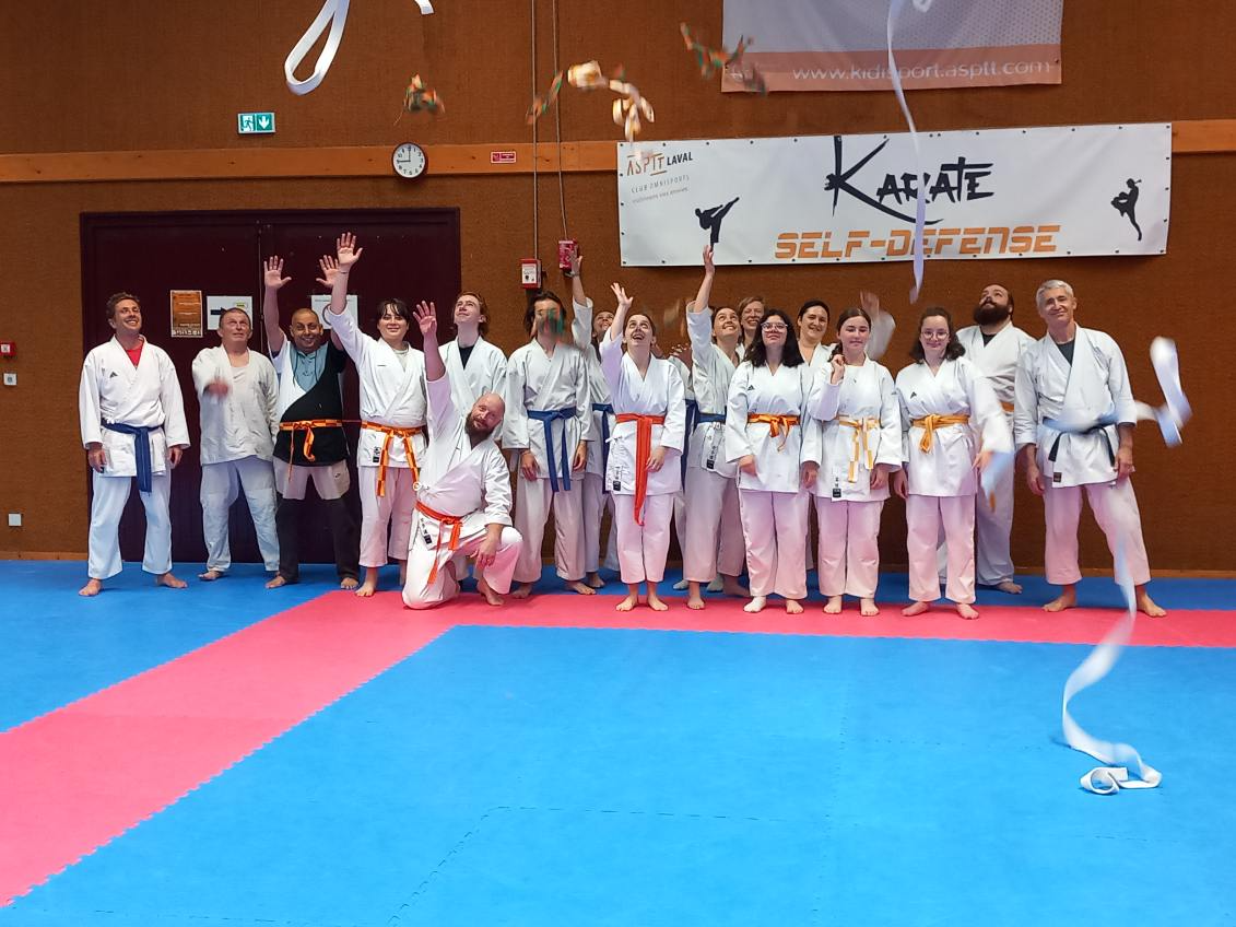 Karaté Laval grades