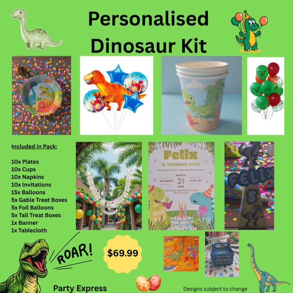 Dinosaur Party Decoration Box