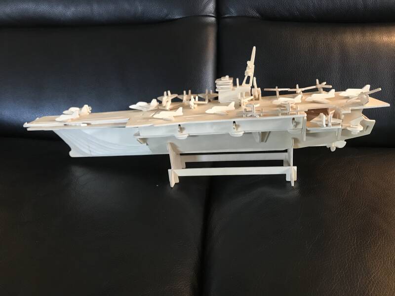 Foto van het Vliegdekschip