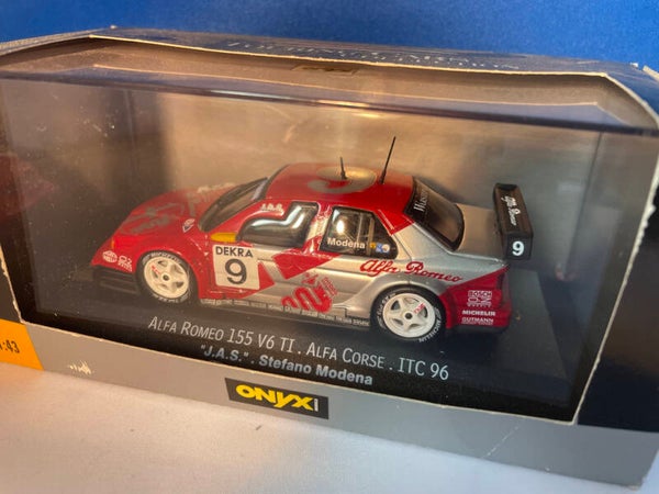 Alfa Romeo 155 V6 TI Alfa Corse ITC 96 'Stefano Modena' - 1/43 Onyx
