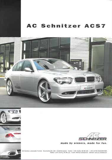 AC Schnitzer BMW 7 E65 ACS7