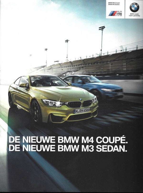 BMW M3 F80 / M4 F82 - 2014/NL - De nieuwe BMW M4 Coupé / M3 Sedan.