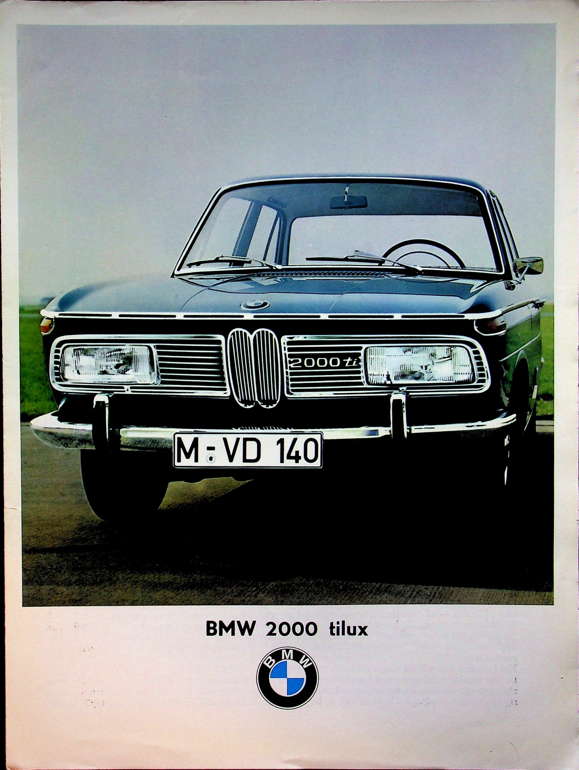 BMW NEUE KLASSE TYP 115/121 - ?/NL - 2000 TILUX