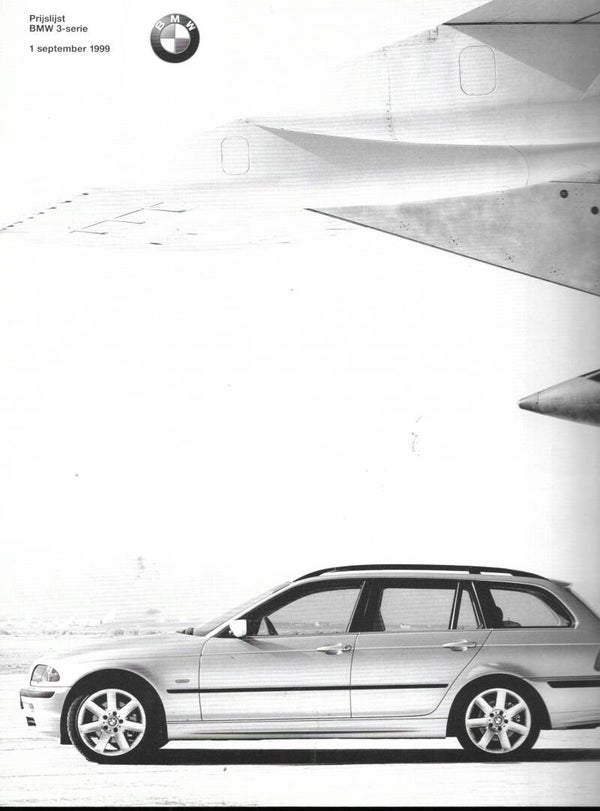 BMW 3 E46 - 1999/NL - Prijslijst september 1999