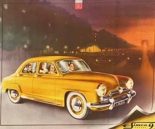 Simca Aronde 9 (FAMILIEAUTO)