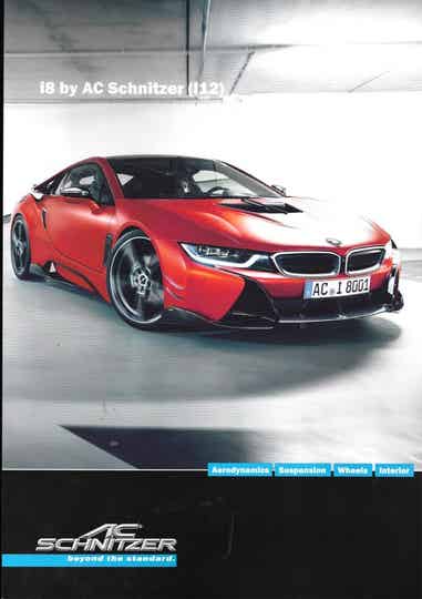 AC Schnitzer BMW i8 I12 - 2017/EN