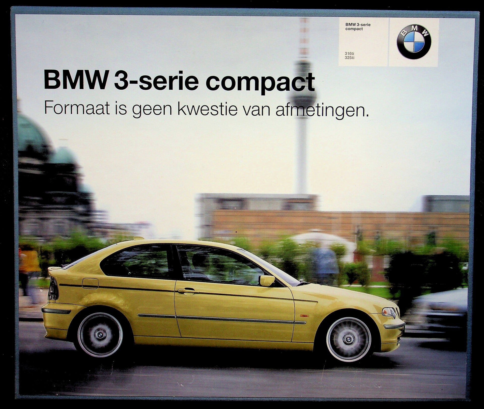 BMW 3 E46/5 - /NL - BMW 3-serie compact. 316ti, 325ti (PRESENTATIEMAP)