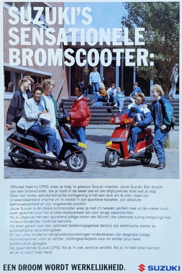 Suzuki CP50 Bromscooter - 1988/NL
