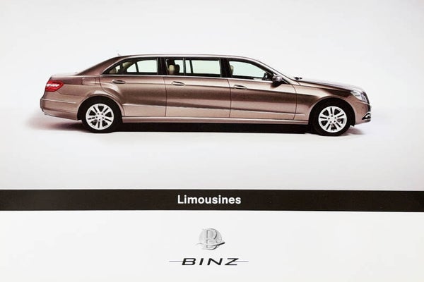 Mercedes-Benz Binz Limousines - 2010/EN - EIGEN VERZAMELING. VERKOOP OP AANVRAAG.