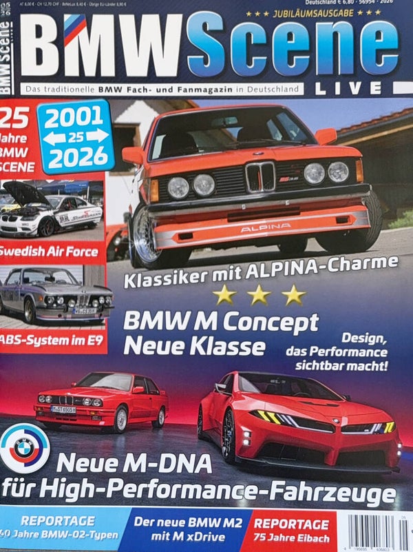 BMW Scene - Jubiläumsausgabe - 2026 nr. 05