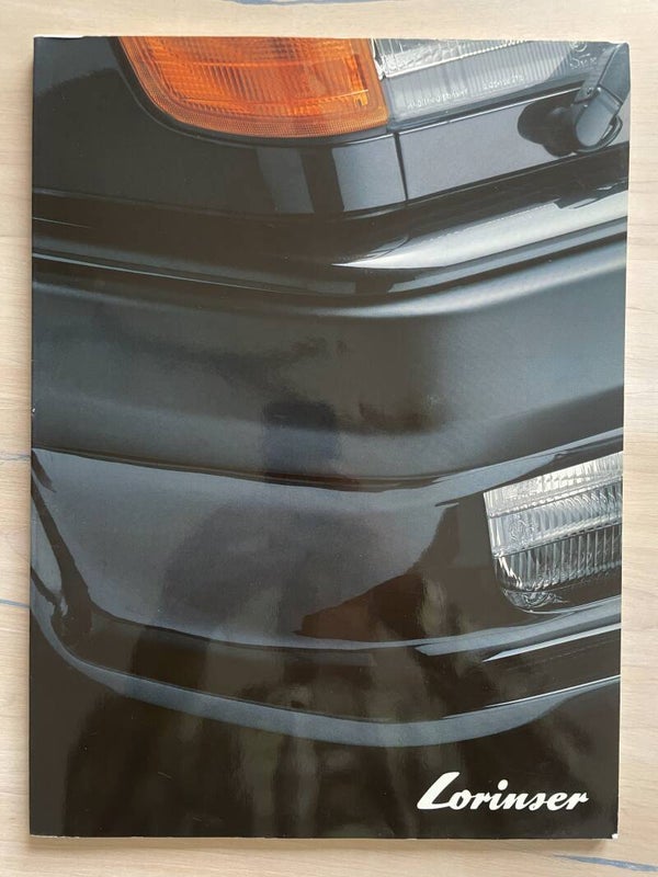 Mercedes-Benz Lorinser - 1988/D/UK/F/SP - MEGA DELUXE CATALOGUS