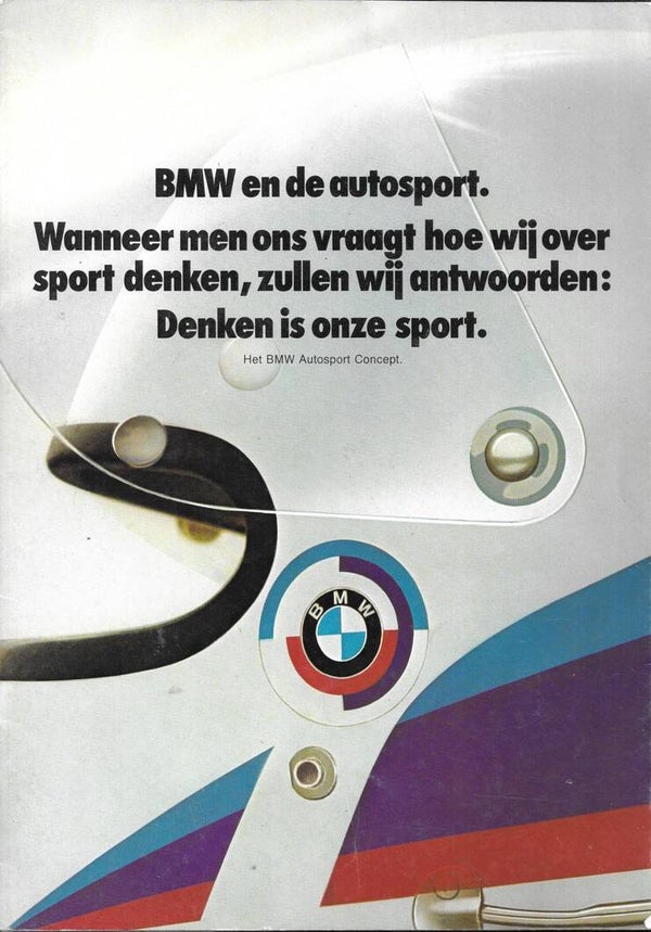 BMW M - 1978/NL - BMW en de autosport