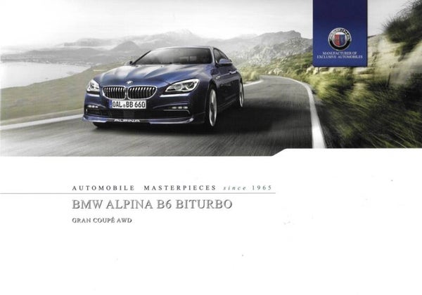 Alpina - 2015/EN - B6 Biturbo Gran Coupé