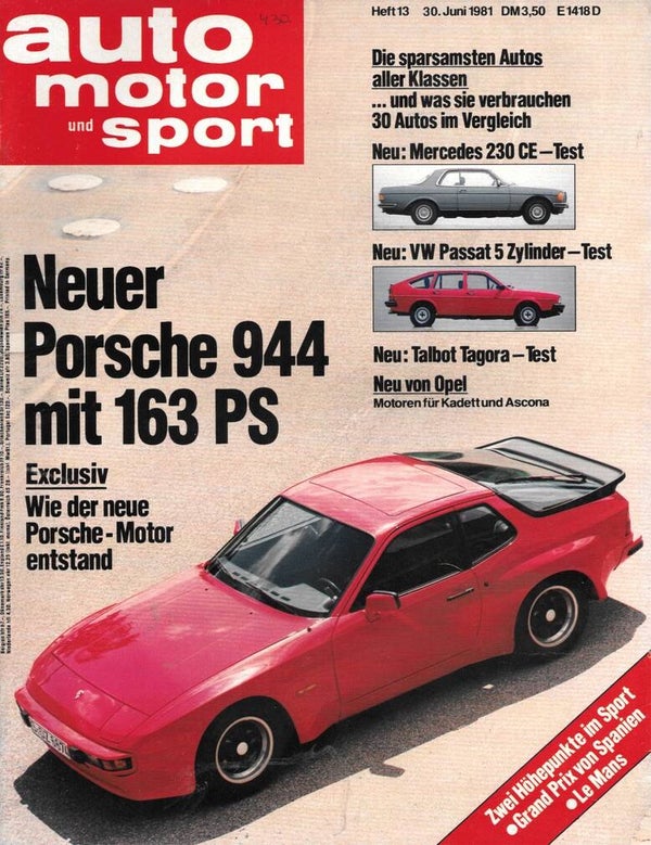 auto motor und sport - 1981 Nr. 13