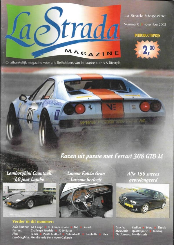 La Strada Magazine - 2003 Nr. 0 - ALLEREERSTE NUMMER !!!