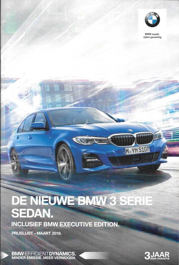 BMW 3 G20 - 2019/NL - Sedan Prijslijst maart 2019