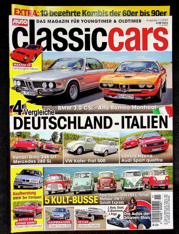 Auto Zeitung classic cars - 2022 Nr. 11