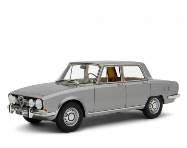 ALFA ROMEO 1750 BERLINA 1968 1/18 GREY - 1/18 Laudoracing LM136D - EIGEN AUTO. NIET TE KOOP.