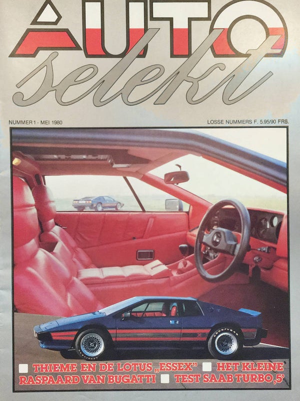 Autoselekt - 1980 Nr. 01 - ALLEREERSTE NUMMER! COLLECTOR'S ITEM!