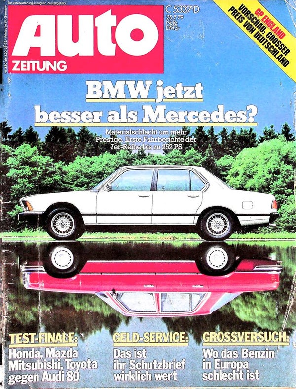 Auto Zeitung - 1979 Nr. 16 - BMW, Ford, Honda, Audi, Toyota