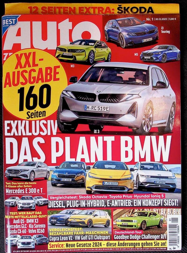 Auto Zeitung 2023 Nr. 1