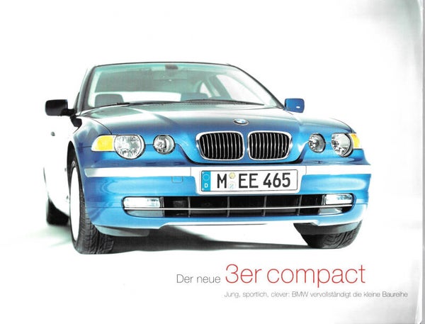 BMW 3 E46/5 - ?/D - Der neue 3er compact