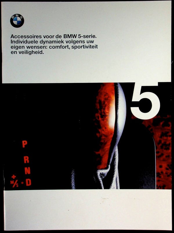 BMW 5 E39 - 1998/NL - Accessoires voor de BMW 5-serie.