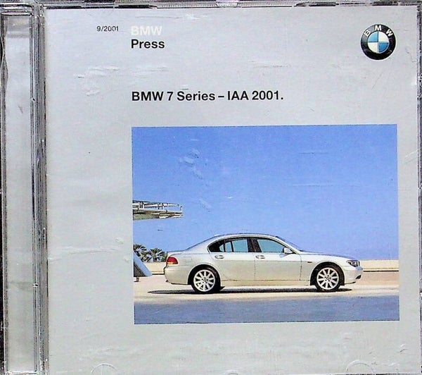 BMW Press - BMW 7 Series - IAA 2001 - CD