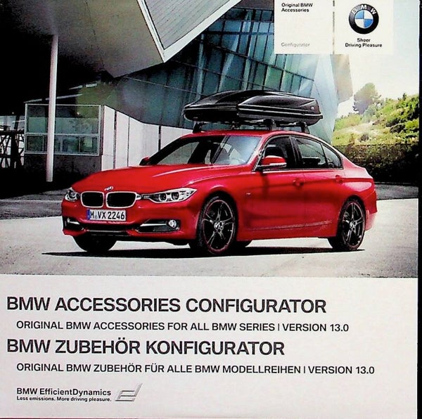 BMW Accessories Configurator Version 13.0 - 2012/D/EN - CD