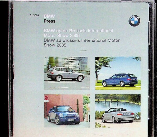 BMW Press - BMW op de Brussels International Motor Show 2005 - CD