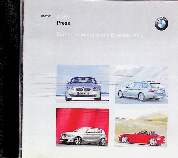 BMW Press - European Motor Show Brussels 2006 - CD