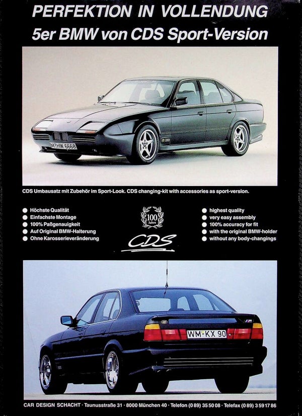 BMW CDS 5 E34 - ?/E/D - Perfektion in Vollendung 5er BMW von CDS Sport-Version
