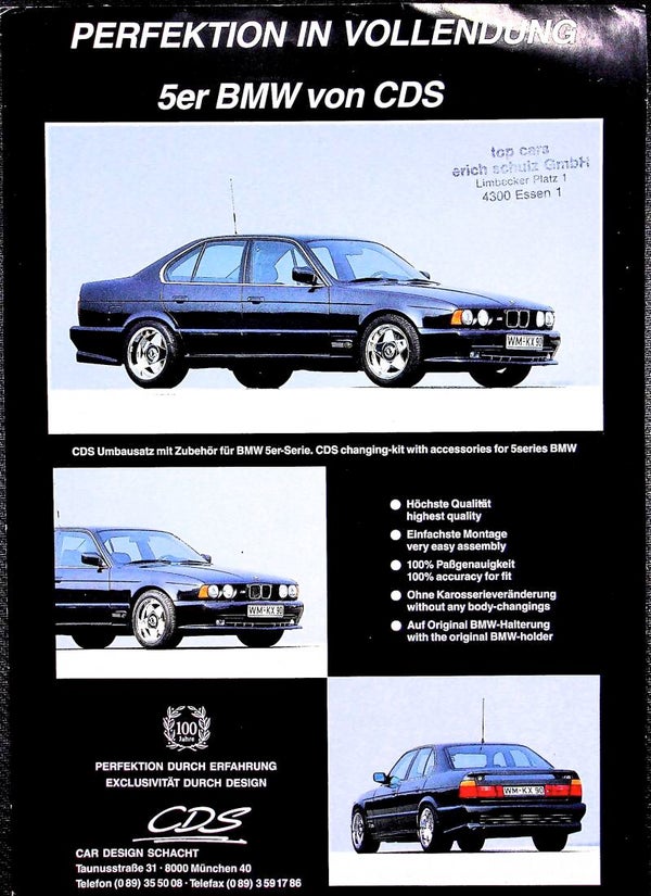 BMW CDS 5 E34 - ?/E/D - Perfektion in Vollendung 5er BMW von CDS