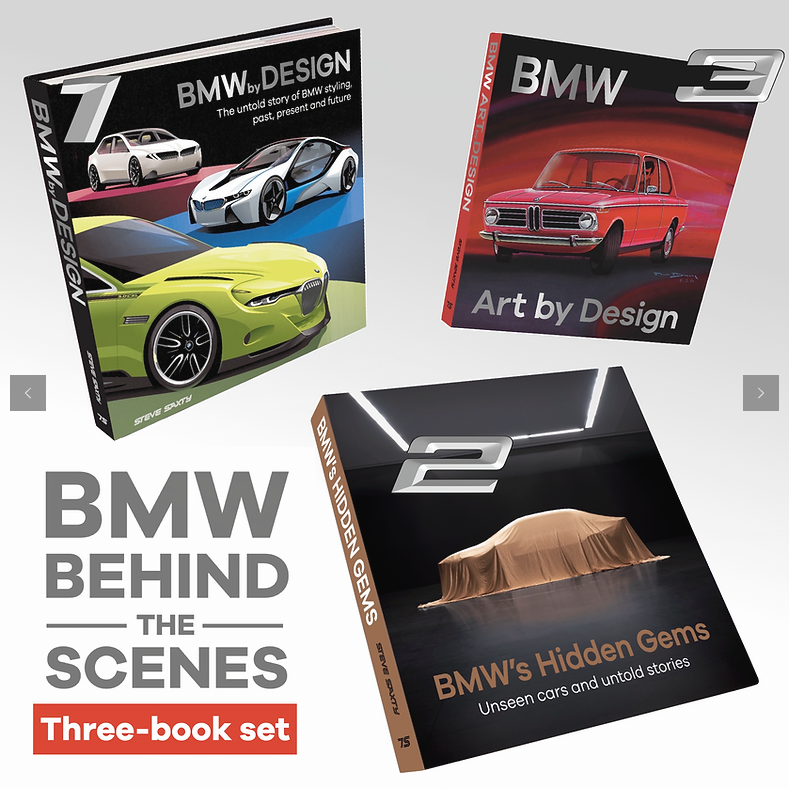 BMW behind the scenes - 3-boek-set in cassette - LIMITED EDITION!