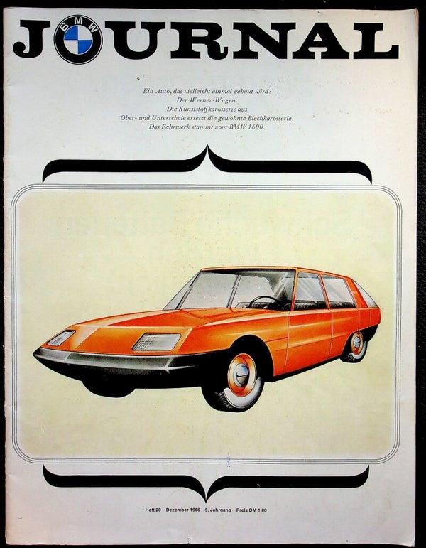 BMW - magazine Journal - 1966/D - Heft 20 Dezember 1966