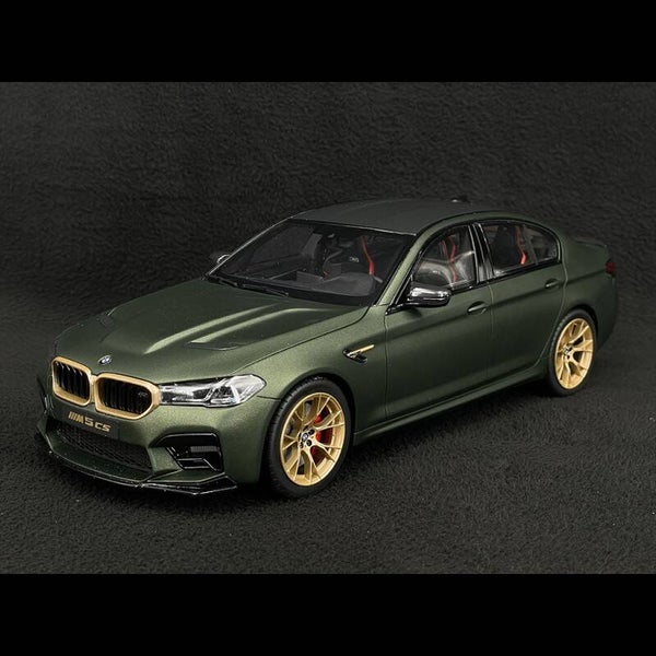 BMW M5 CS 2021 frozen green - 1/18 GT Spirit GT372