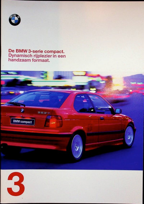 BMW 3 E36/5 - 1997/NL - De BMW 3-serie compact.