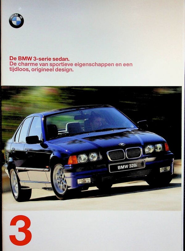 BMW 3 E36 - 1997/NL - De BMW 3-serie sedan....