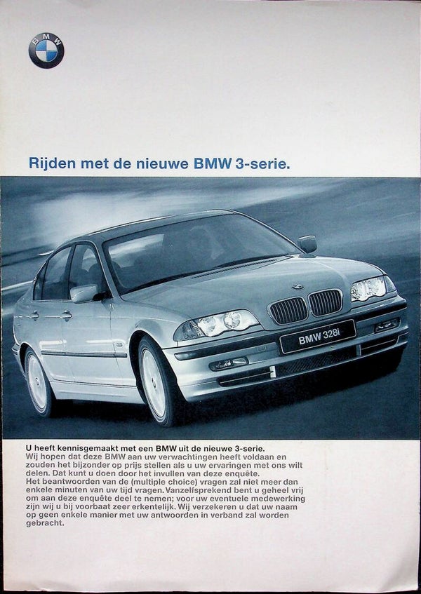 BMW 3 E46 - 1998/B - Rijden met de nieuwe BMW 3-serie