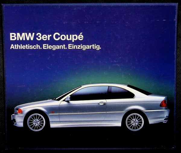 BMW 3 E46 - 1998/D - BMW 3er Coupé. (VERKOOPMAP)
