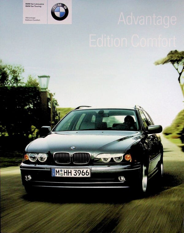 BMW 5 E39 - 2003/CH - Advantage, Edition Comfort