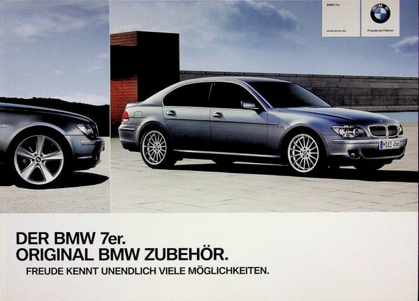 BMW 7 E65/E66 - 2011/D - Der BMW 7er. Original BMW Zubehör.