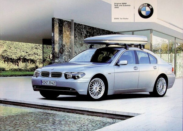 BMW 7 E38/E65/E66 - 2001/D - Original BMW Teile und Zubehör 2002 - BMW 7er-Reihe