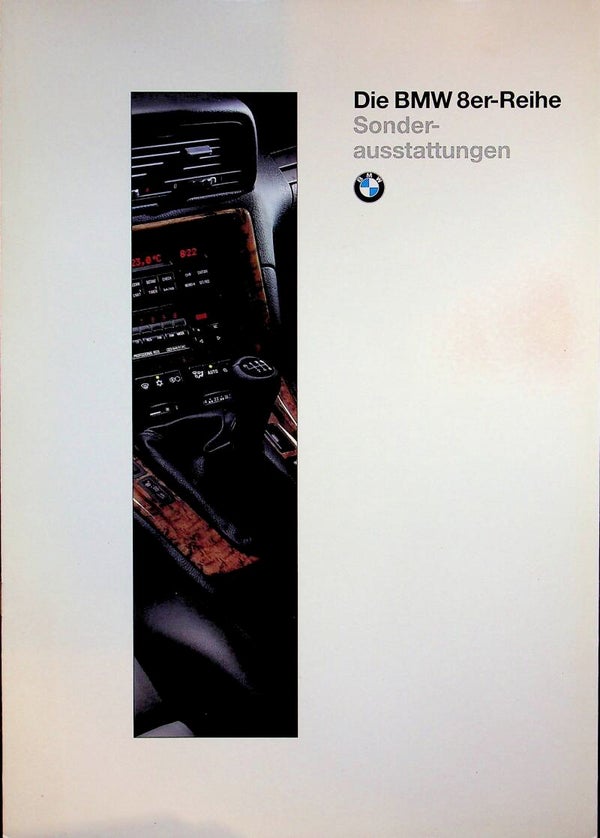 BMW 8 E31 - 1994/D - Die BMW 8er-Reihe Sonderausstattungen