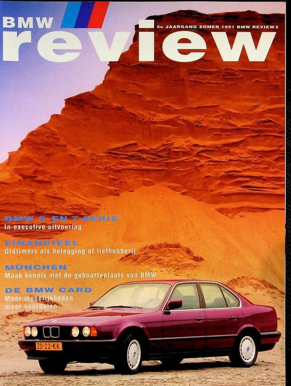 BMW - Magazine Review 1991/2 NL