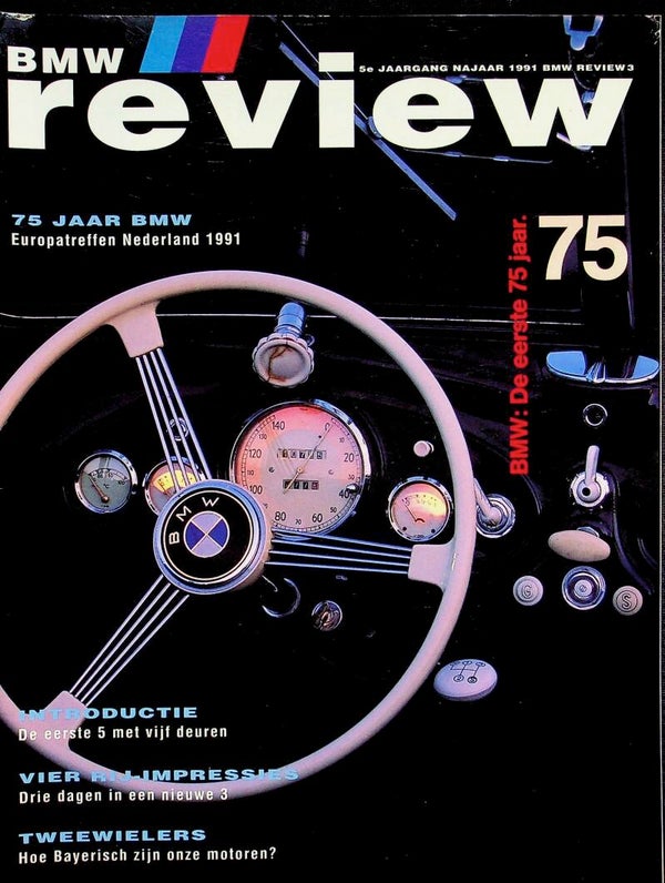 BMW - Magazine Review 1991/3 NL