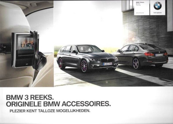 BMW 3 F30/F31 - 2012/B - BMW 3 Reeks. Originele BMW Accessoires.