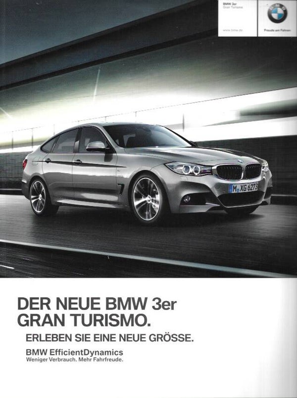 BMW 3 F34 - 2013/D - Der neue BMW 3er Gran Turismo.