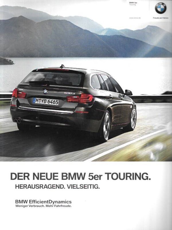 BMW 5 F11 - 2013/D - Der neue BMW 5er Touring.