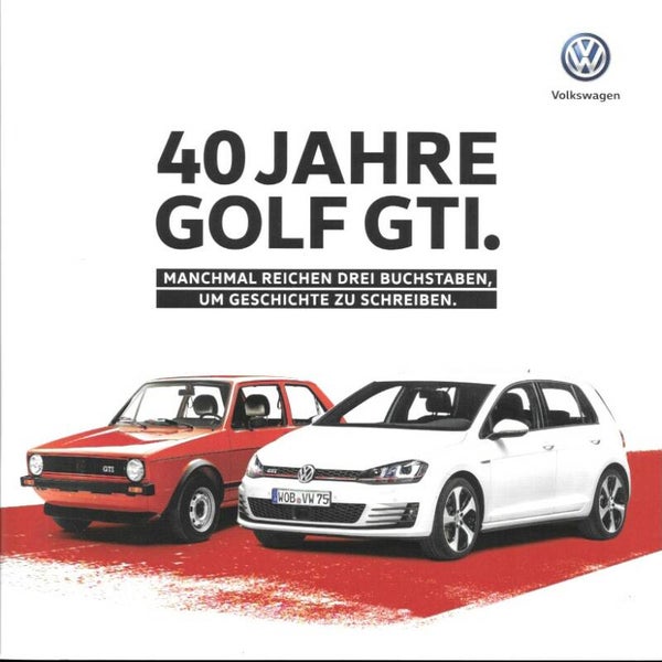 Volkswagen Golf - 2016/D - 40 Jahre Golf GTI